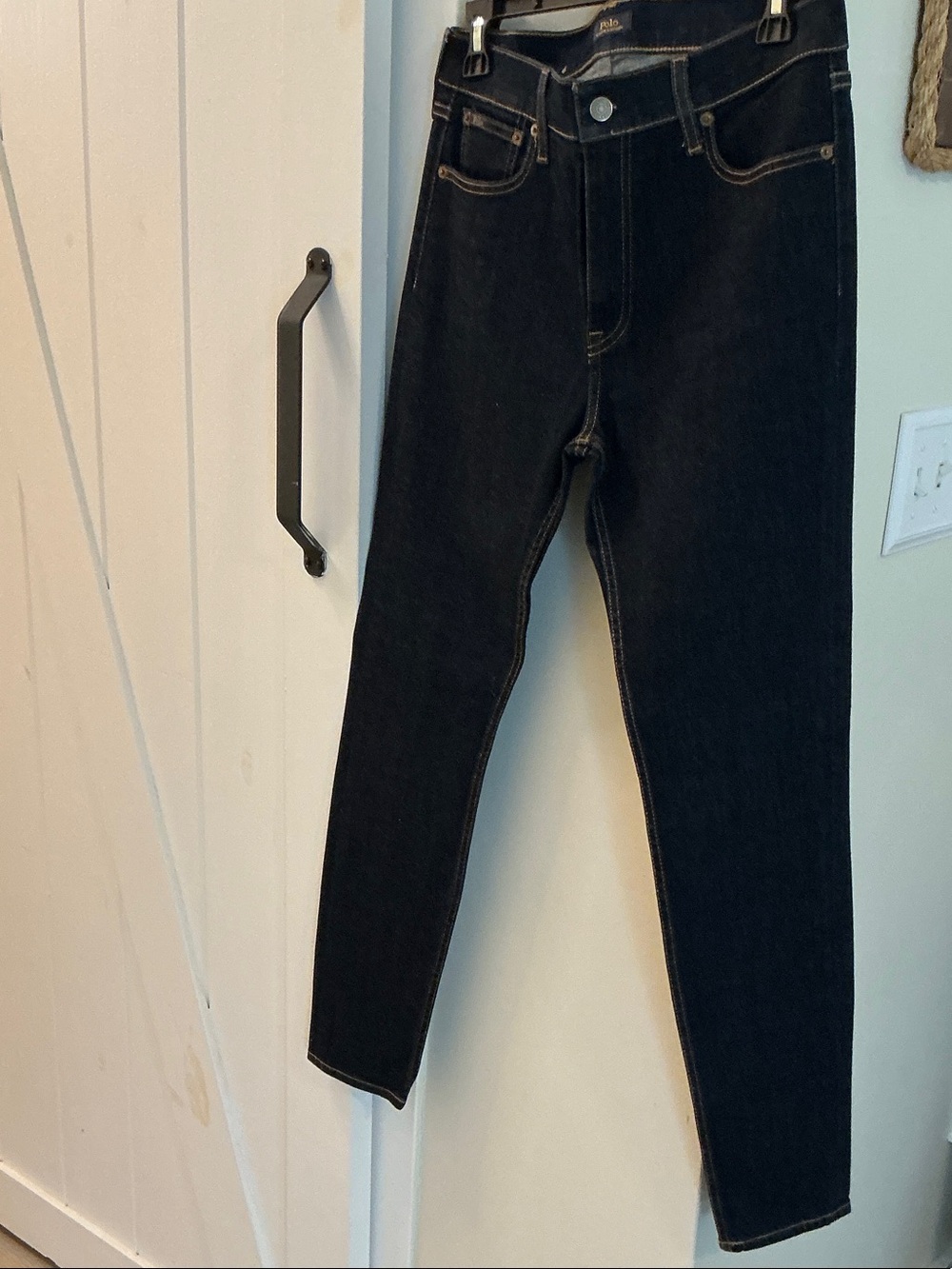 Ralph Lauren Men's Black Skinny Jeans